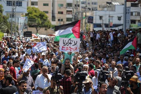 G­a­z­z­e­­d­e­ ­U­N­R­W­A­ ­p­r­o­t­e­s­t­o­s­u­